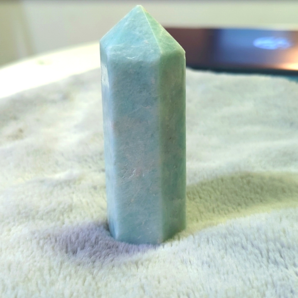 Amazonite Crystal Tower Oblesk Healing